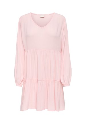 JDY, KLEID JDYLIVA KURZES KLEID - Päevakleit - pink dogwood