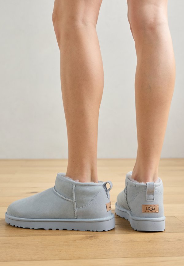 CLASSIC ULTRA MINI - Ankle boots - sea foam2