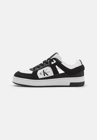 Calvin Klein Jeans - BASKET CUPSOLE  - Edzőcipő - black/bright white Miniatűr kép 1