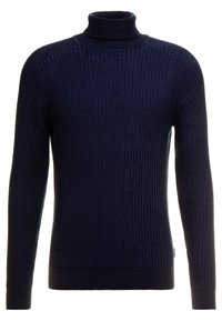 Pier One Pullover - mottled dark blue