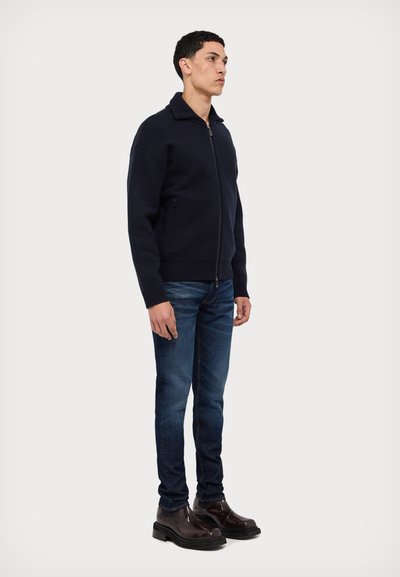 Emporio Armani CARDIGAN - Kardigán - blu navy