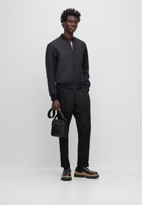 BOSS RAY ZIP UNISEX - Schoudertas - black