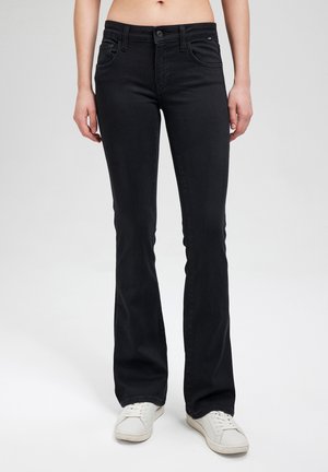 Bootcut jeans - black