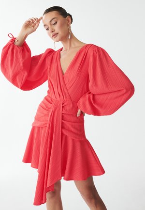 Freizeitkleid - coral
