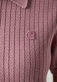 Carhartt WIP NORLINA - Polo - dusty fuchsia