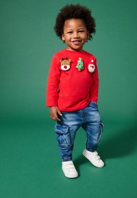Next CHRISTMAS REGULAR FIT - Langærmet T-shirt - red padded