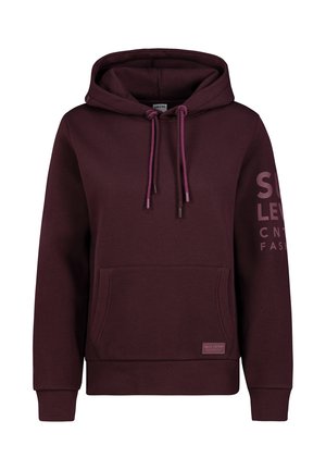 Hoodie - dark-red