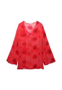 RUSTIC PRINTED KAFTAN - Bluse - red