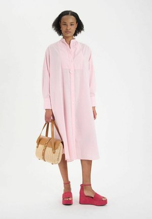 INES DE LA FRESSANGE À RAYURES  - Robe chemise - pink
