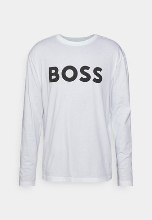 Långärmad tröja - white