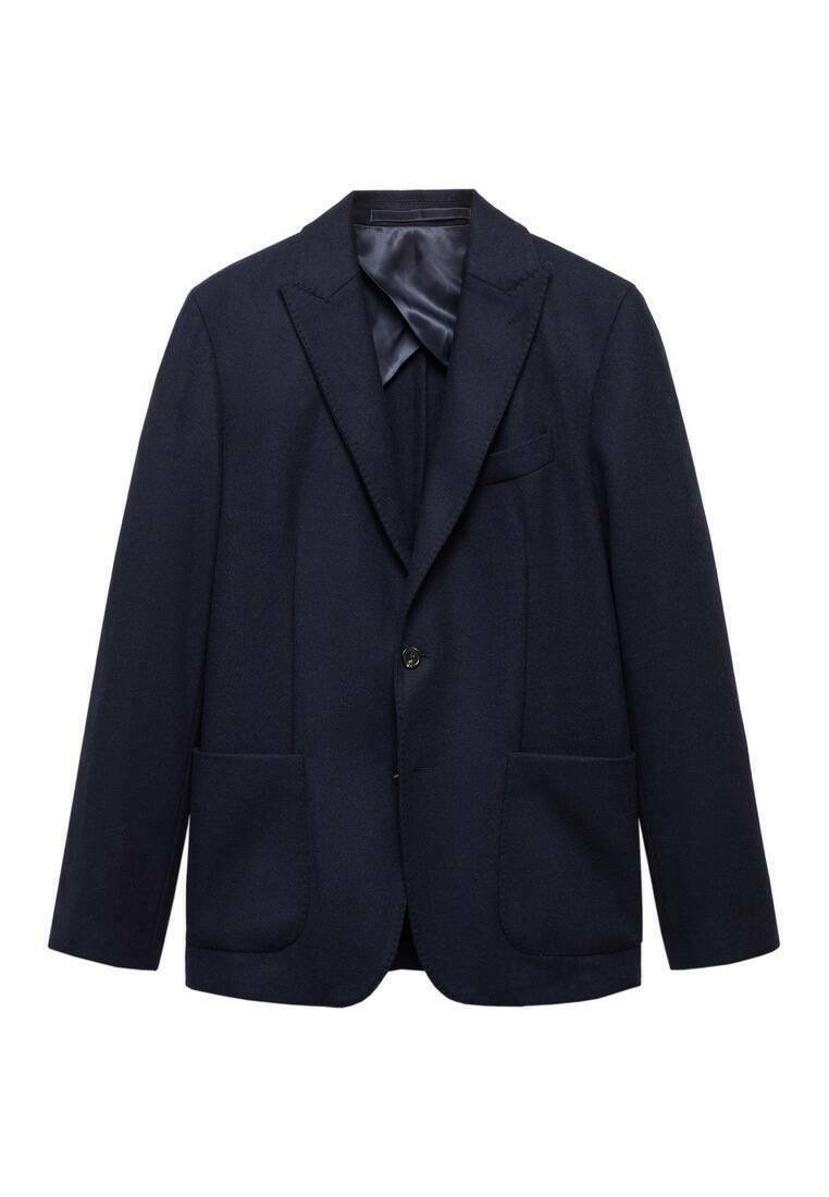 Mango Blazer koningsblauw