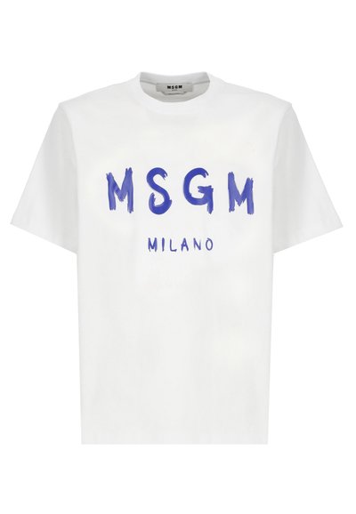 MSGM T-shirt con stampa - white