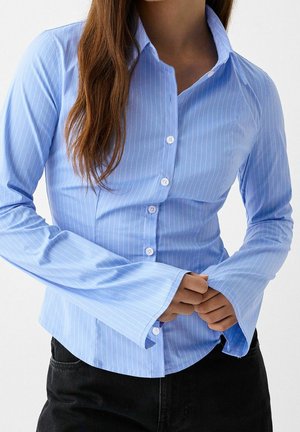 Skjortebluser - blue denim