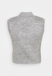 Noisy May Top - mottled light grey