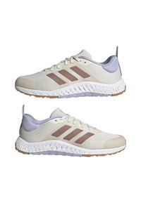 adidas Performance EVERYSET VERSATILE - Træningssko - chalk white warm clay violet tone