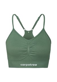 ALLURE - Sportski grudnjak s blagom potporom - green