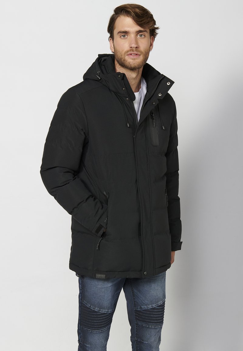 Koroshi Cappotto invernale - black