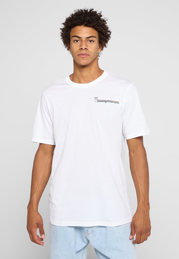 KnowledgeCotton Apparel T-shirt print wit