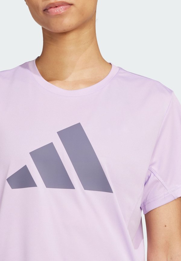 RUN IT TEE - Print T-shirt - powder plum2