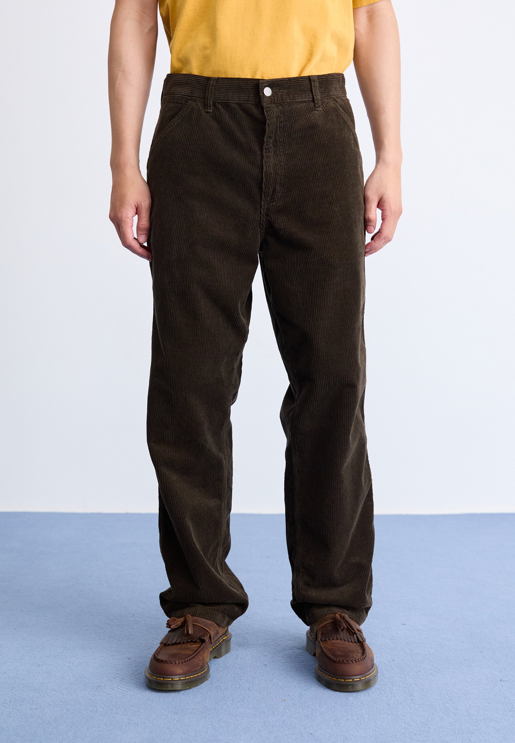tobacco bukse Carhartt WIP SIMPLE PANT - Bukse - tobacco rinsed/mørkebrun