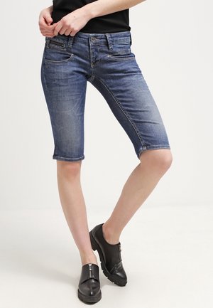 Jeansshorts - blue denim