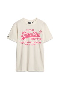 Superdry & Co Camiseta estampada - ecru