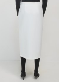 Calliope Bleistiftrock - bianco lana