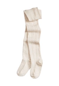 Next - CABLE - Collants - off-white Image miniature 1