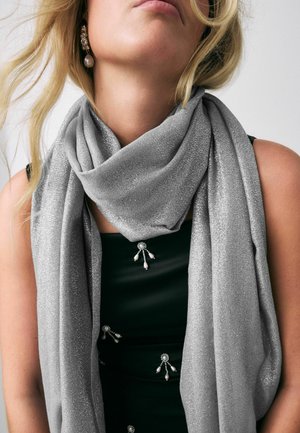 Next Sciarpa - silver sparkle