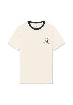 Matinique, MAJERAMY SMALL LOGO - T-shirts print - off white