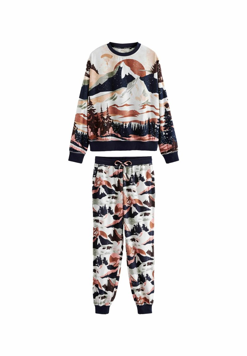 Next COSY  REGULAR FIT
 - Nattøj sæt - mountain scene