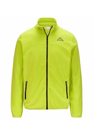 Giacca in pile - green lime punch - black