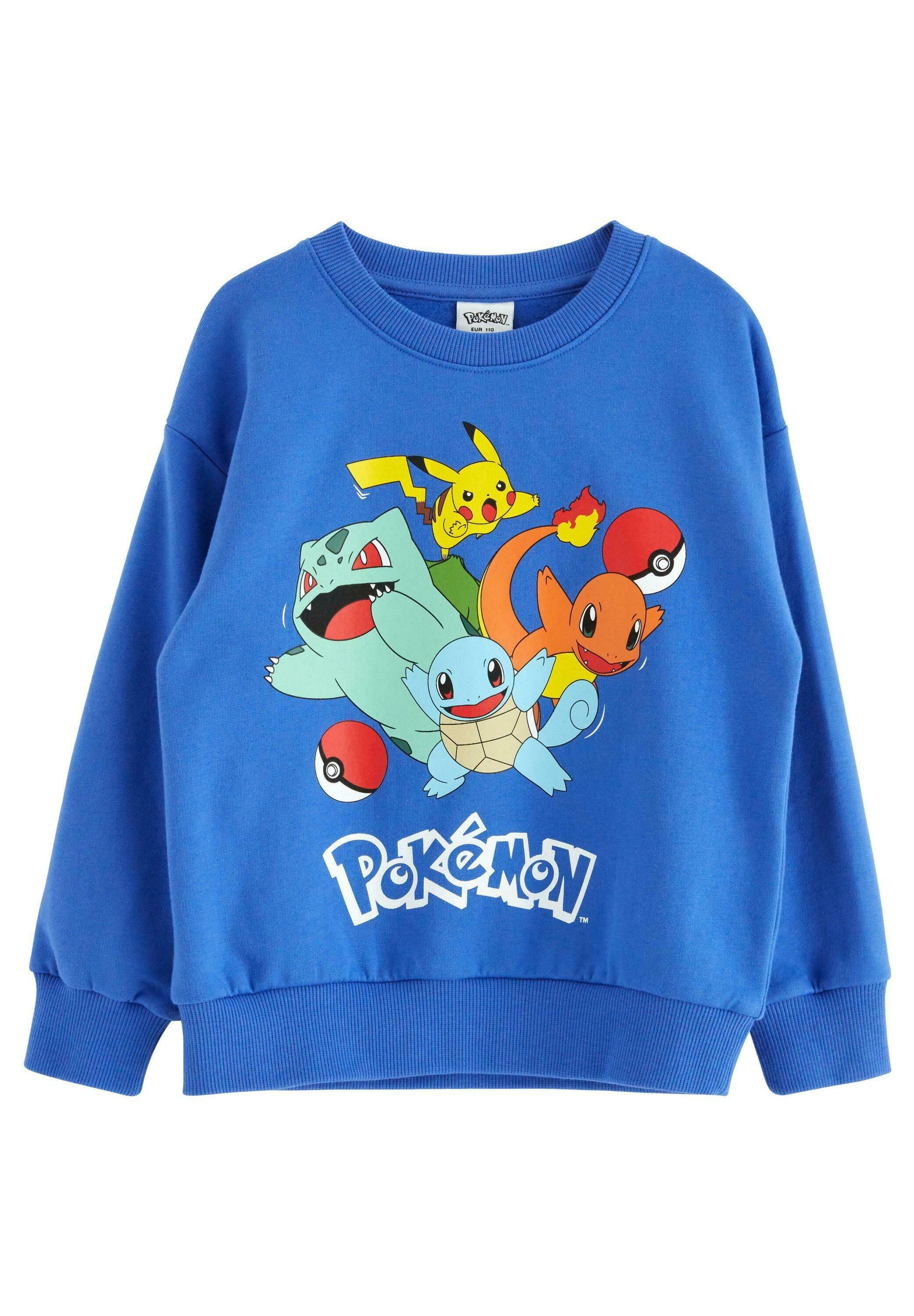 Lindex POKÉMON Sweatshirt dark blue Zalando