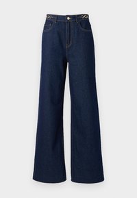 VMKATHY WIDE - Széles szárú - dark blue denim