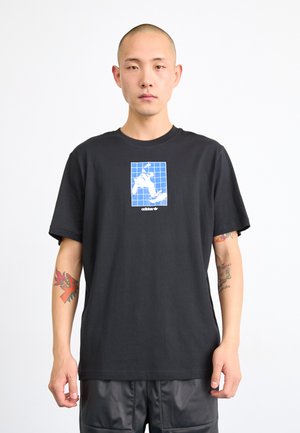 adidas Originals TEE - Majica kratkih rukava s printom - black