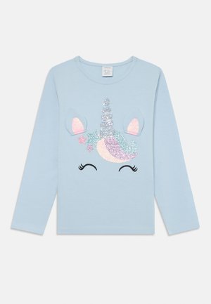UNICORN FACE - Longsleeve - light blue