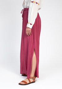 AN'GE ROMELIE - Jupe longue - rose