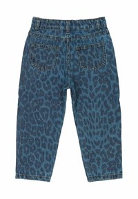 The New Siblings CARROT  - Traperice opuštenog kroja - medium blue denim aop