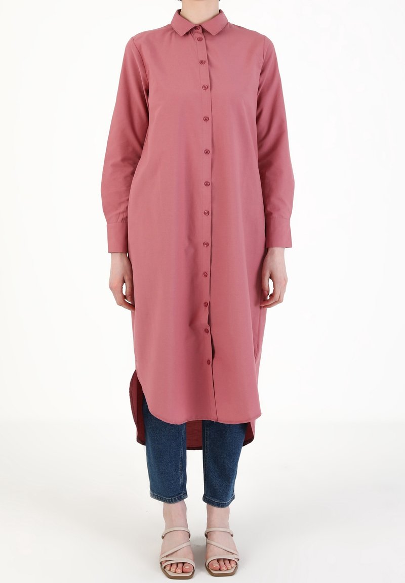 Modanisa Camicia - mottled pink