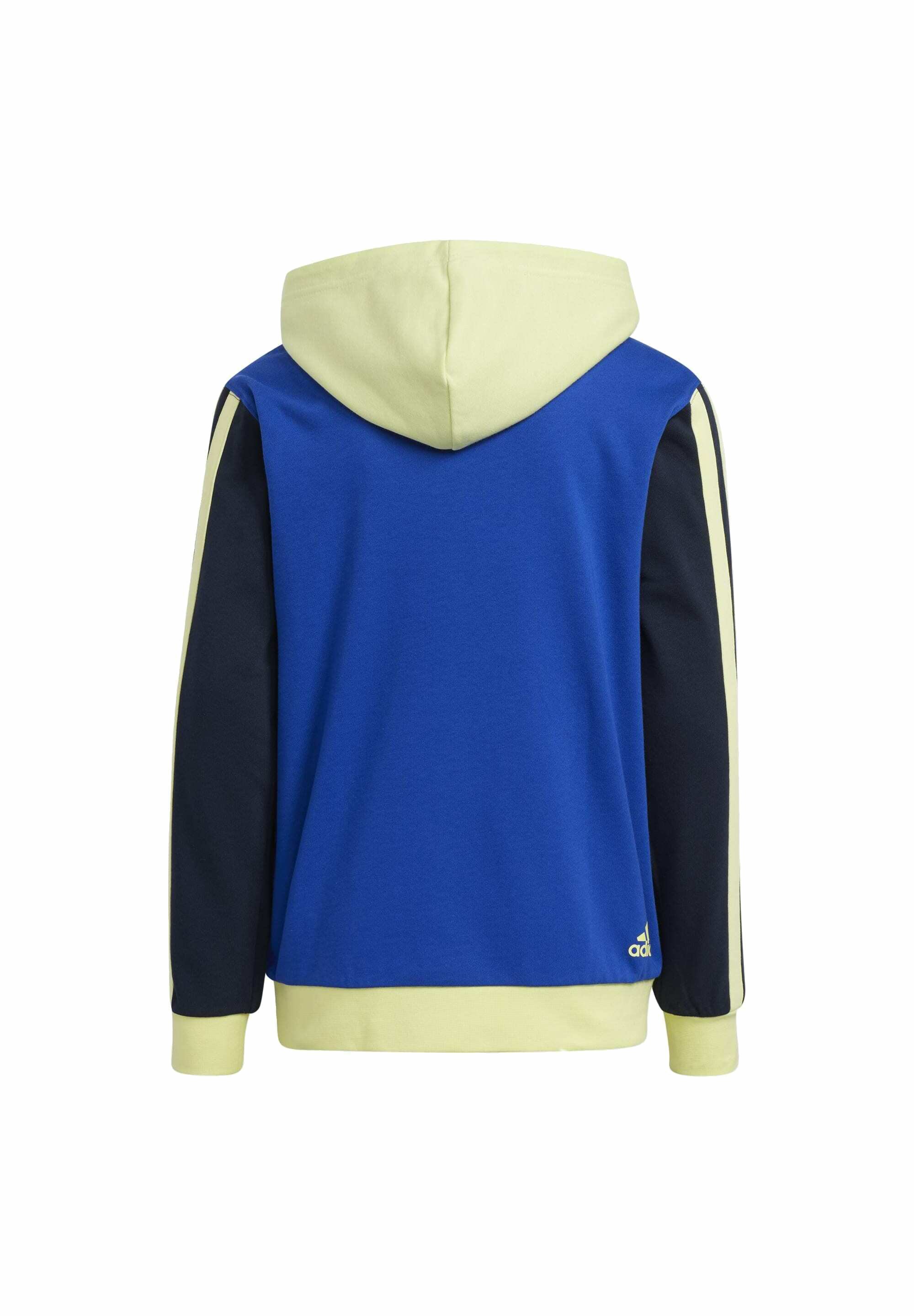 adidas Performance Felpa con cappuccio - bold blue/legend ink/pulse  yellow/blu - Zalando.it