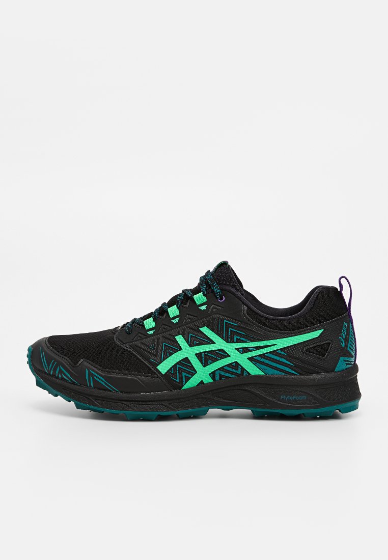 ASICS Laufschuh Trail schwarz