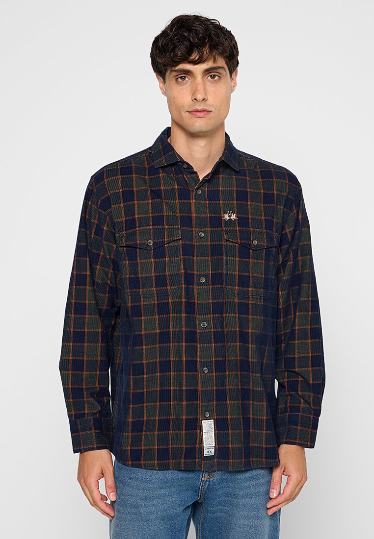 LA MARTINA Overhemd donkerblauw