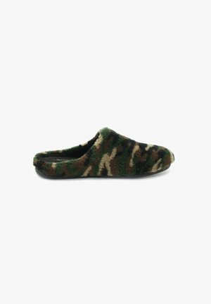 Grünland ORMI - Pantofole - verde kaki militare