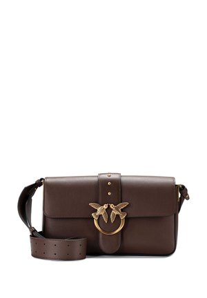 LOVE ONE CLASSIC SLOUCHY VITELLO MORBIDO - Schoudertas - marrone castano-antique gold
