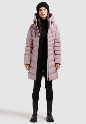 TUHANI5 - Vinterfrakke - pale mauve