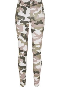 Urban Classics Leggings - Byxor - light brown