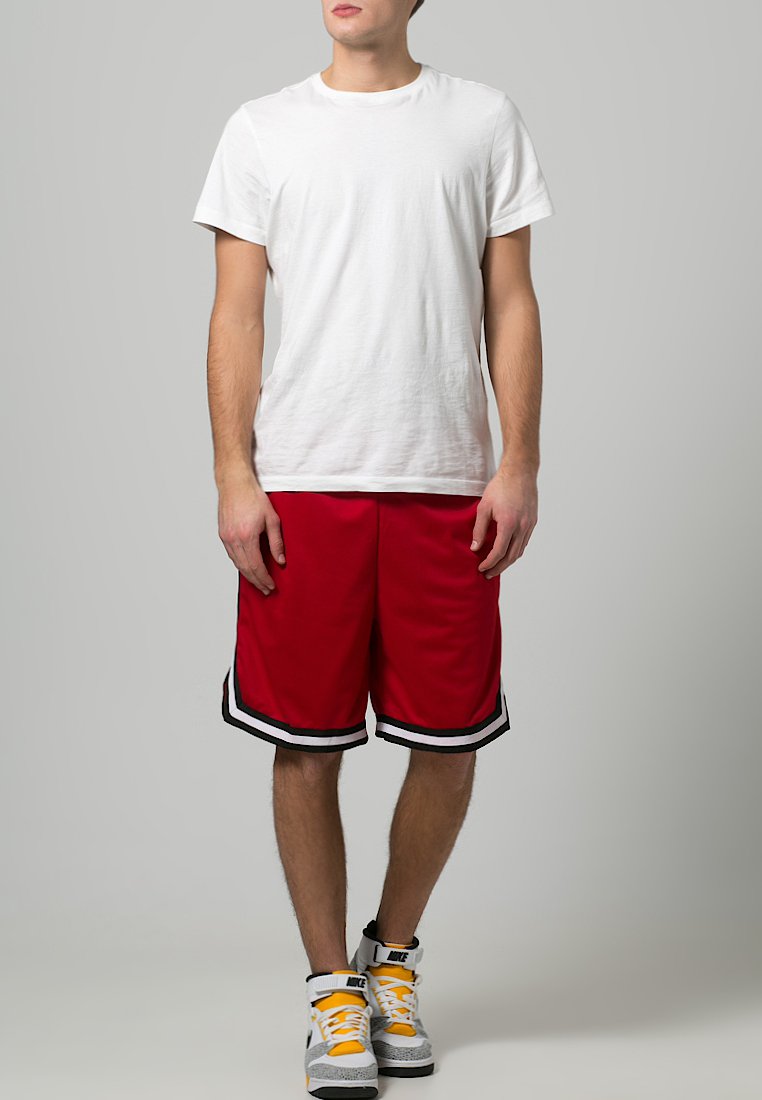 Urban Classics - STRIPES  - Short - red/black/white, Agrandir