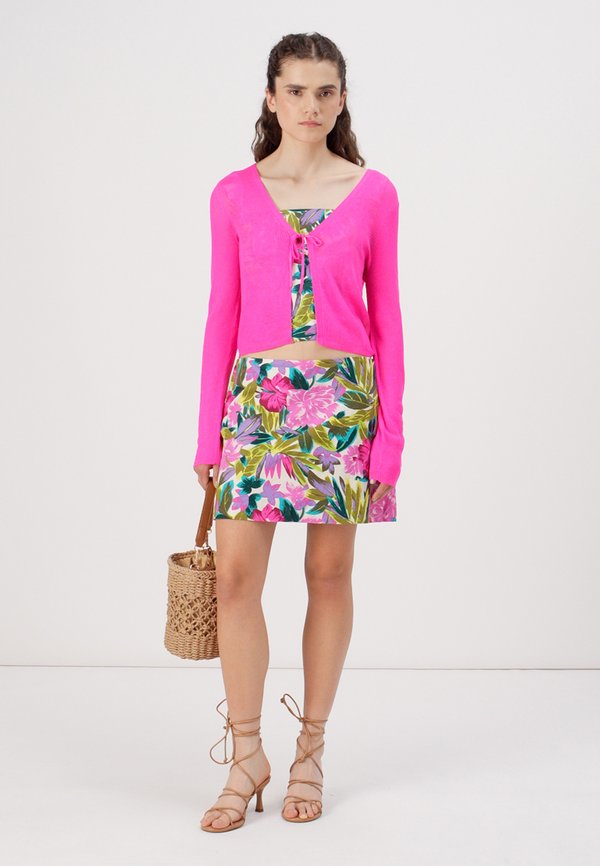 SHEER TIE CARDIGAN - Cardigan2