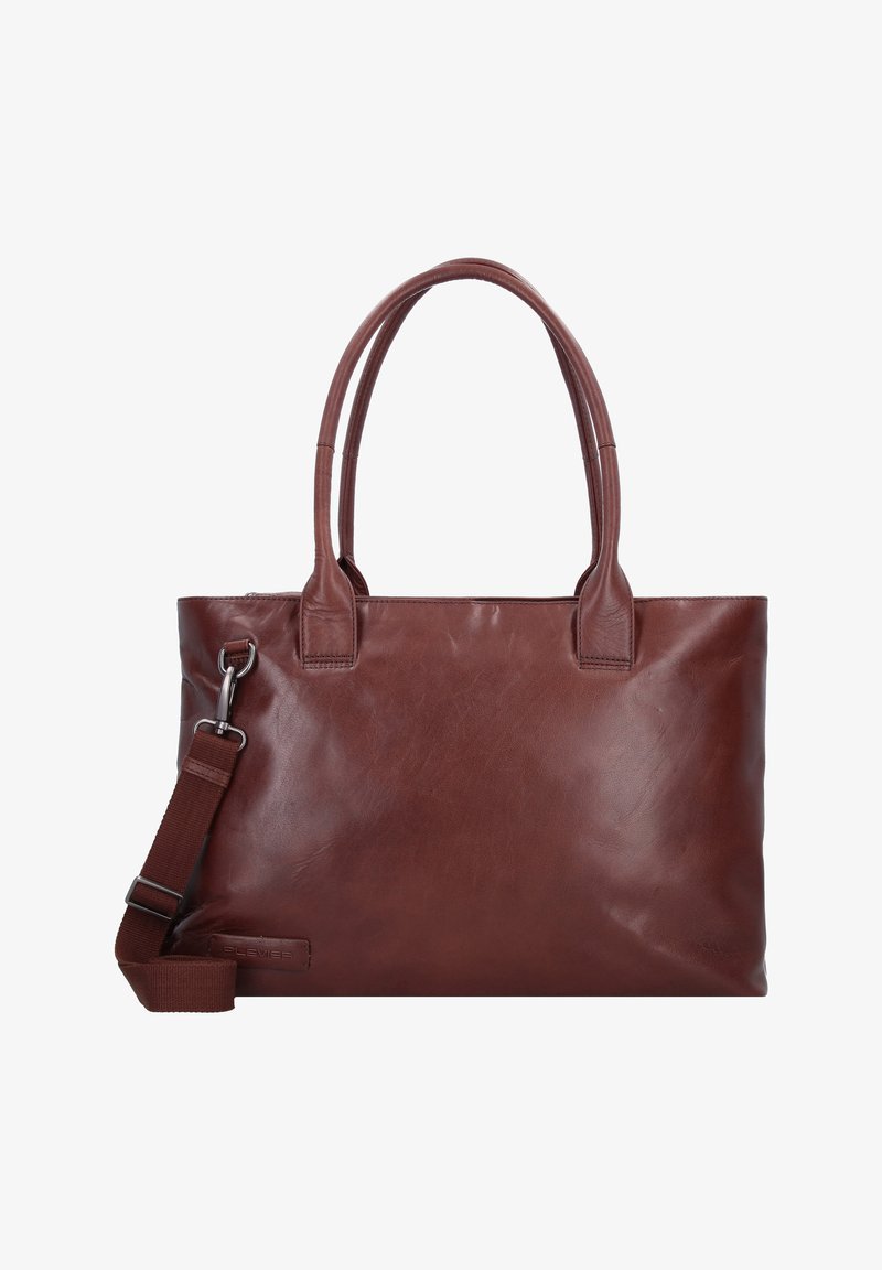 Plevier Tote bag - dunkelbraun