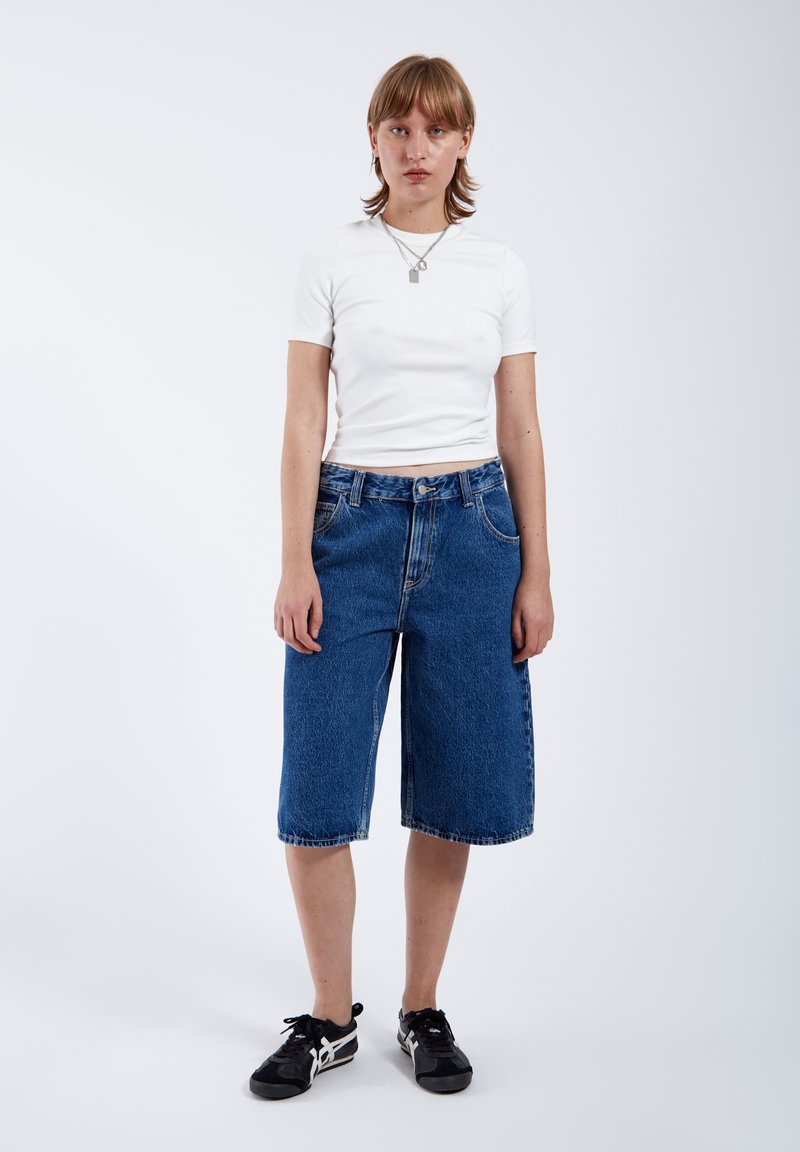 Dr.Denim BREE WORKER - Denimshorts - stream mid retro